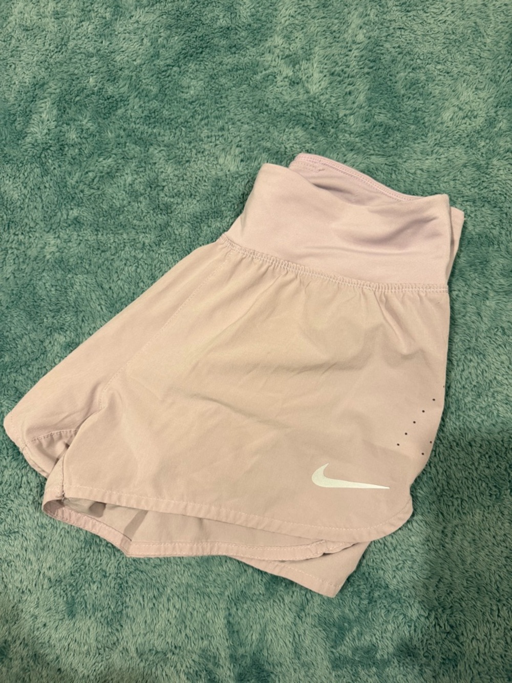 Nike Women's Purple Performance Running Shorts